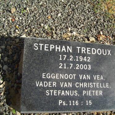TREDOUX Stephan 1942-2003