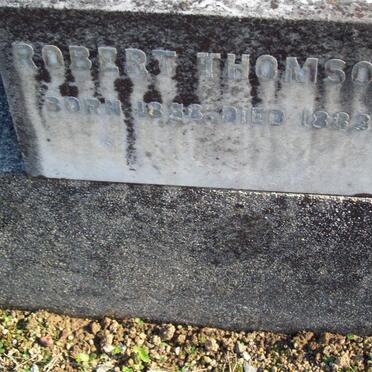 THOMSON Robert 1858-1883