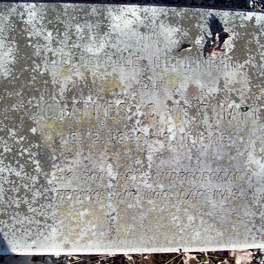 THIART Johannes C.M. 1899-1949