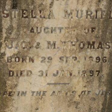 THOMAS Stella Muriel 1896-1897