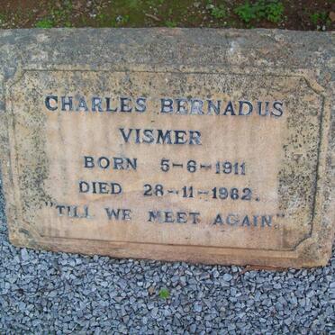 VISMER Charles Bernadus 1911-1962