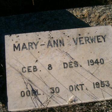 VERWEY Mary-Ann 1940-1953