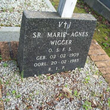 WIGGER Marie-Agnes 1909-1985