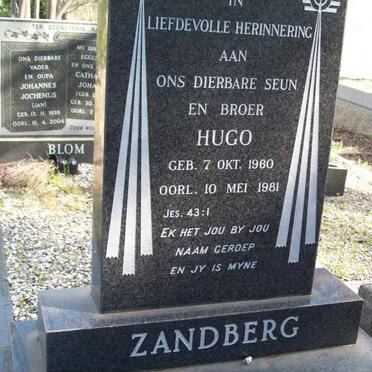 ZANDBERG Hugo 1960-1981