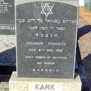 KARK Abraham Emanuel -1965