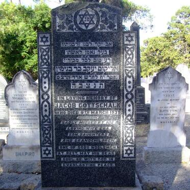 GOTTSCHALK Jacob -1939