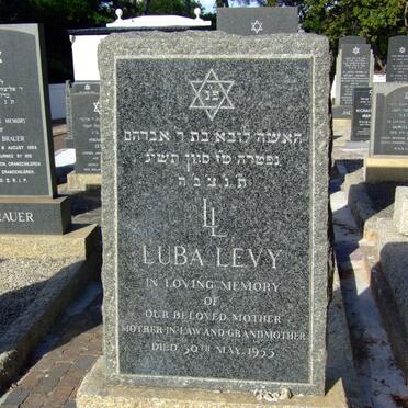 LEVY Luba -1955
