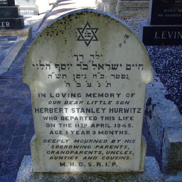 HURWITZ Herbert Stanley -1945