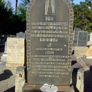 GLASER Bébe nee CASSELL -1917