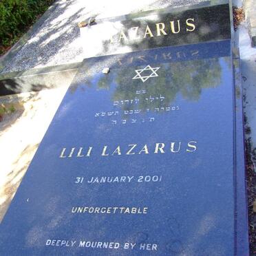 LAZARUS Lili -2001