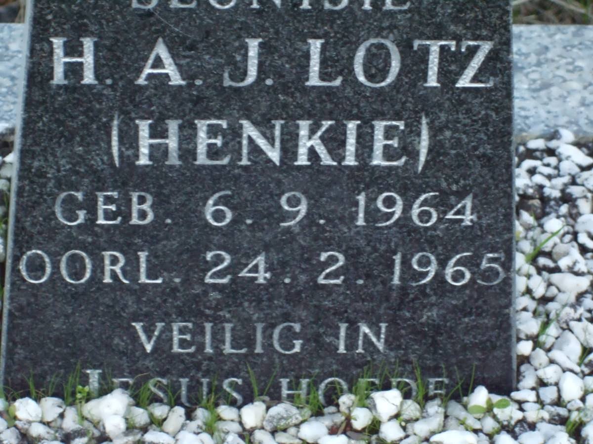 LOTZ H.J. 1964-1965