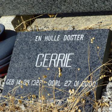 ? Gerrie 1922-2000