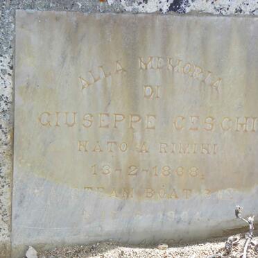 CESCHI Giuseppe 1868-1904