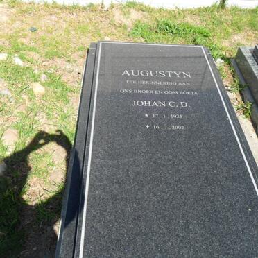 AUGUSTYN Johan C.D. 1925-2002