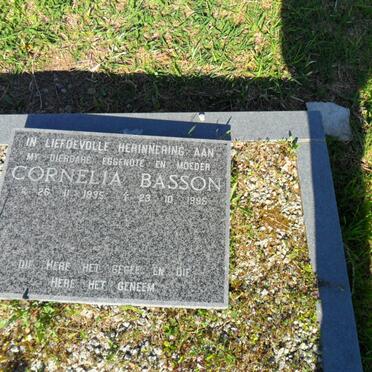BASSON Cornelia 1935-1995