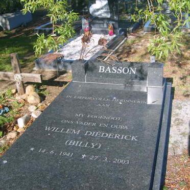 BASSON Willem Diederick 1941-2002