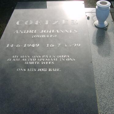 COETZEE Andre Johannes 1949-1999