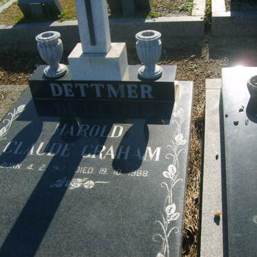 DETTMER Harold Claude Graham 1912-1988