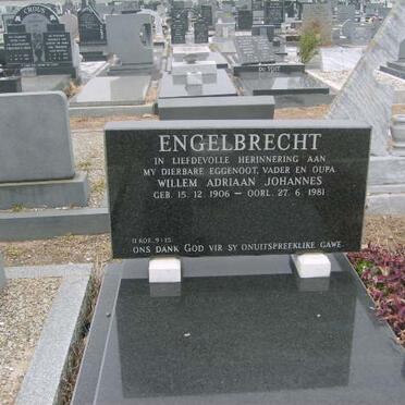 ENGELBRECHT Willem Adriaan Johannes 1906-1981