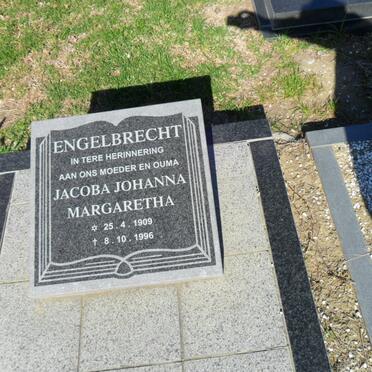 ENGELBRECHT Jacoba Johanna Margaretha 1909-1996