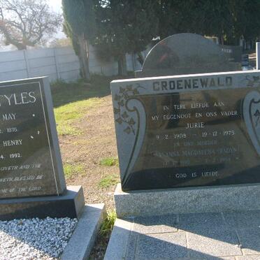 GROENEWALD Jurie 1905-1979 &amp; Susanna Magdalena VADYN 1910-1994