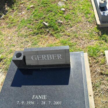 GERBER Fanie 1956-2001