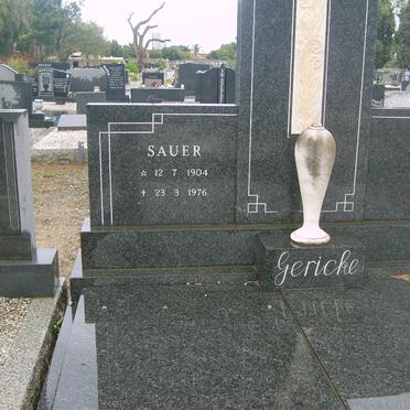 GERICKE Sauer 1904-1976