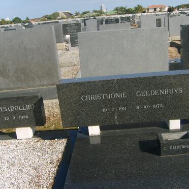 GELDENHUYS Christhonie 1911-1972