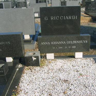 GELDENHUYS Anna Johanna 1916-2000