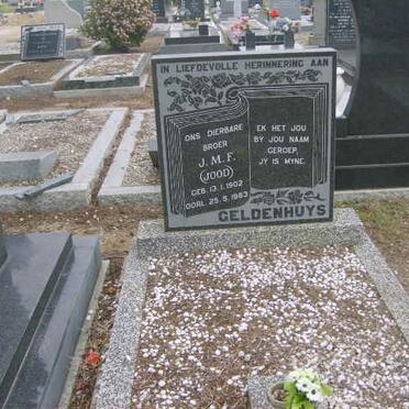 GELDENHUYS J.M.E. 1903-1983
