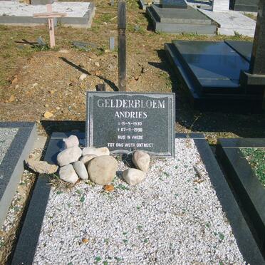 GELDERBLOEM Andries 1930-1998