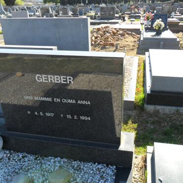 GERBER Anna 1917-1994