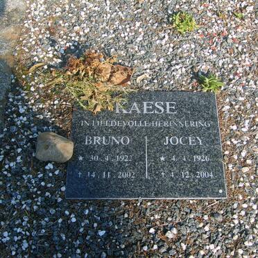 KAESE Bruno 1922-2002 &amp; Jocey 1926-2004