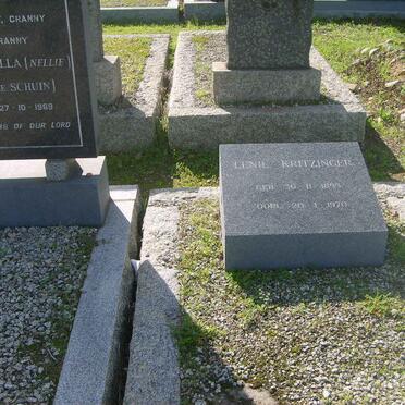 KRITZINGER Lenie 1895-1970