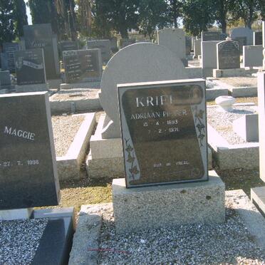 KRIEL Adriaan Pieter 1893-1971