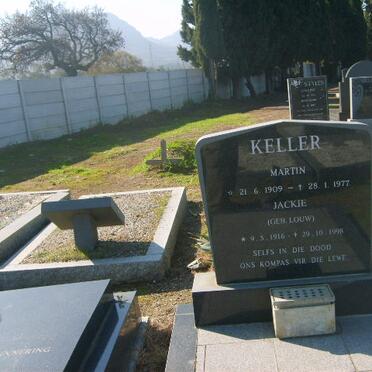 KELLER Martin 1909-1977 &amp; Jackie LOUW 1916-1998