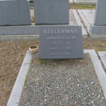 KELLERMAN Johannes H.P. 1902-1981