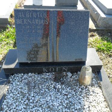 KOEN Albertus Bernhardus 1917-1982