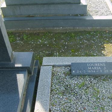 LOURENS Maria J. 1894-1975