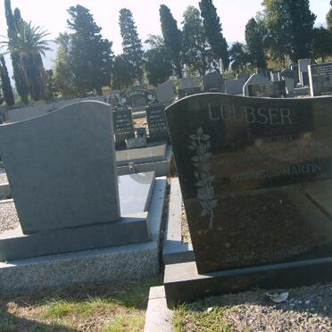 LOUBSER Jacobus Martin ?-1975