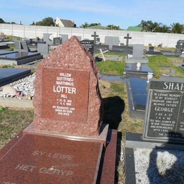 LÖTTER Willem Gottfried Marthinus 1910-1993