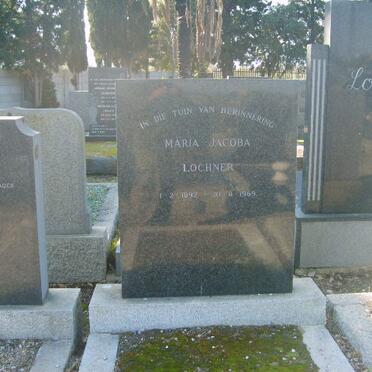 LOCHNER Maria Jacoba 1892-1969