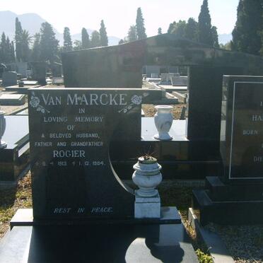 MARCKE Rogier, van 1913-1984