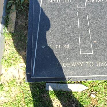 MATTHYSEN Jeffrey Howard 1960-1997