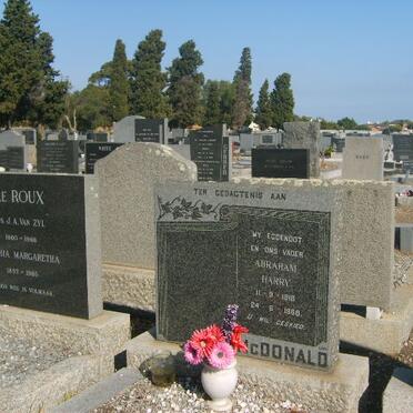 McDONALD Abraham Harry 1918-1968