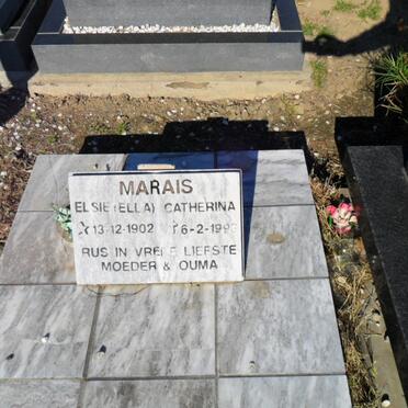 MARAIS Elsie Catherina 1902-1993