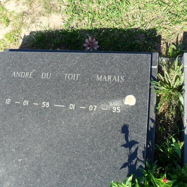 MARAIS André du Toit 1958-1995