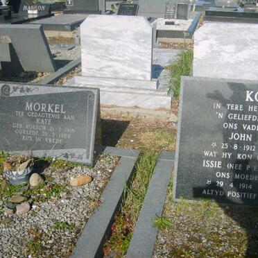 MORKEL Kate 1910-1986