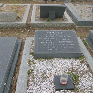 MOUTON Alwyn Johannes 1911-1979 &amp; Anna Gertruida 1913-1996
