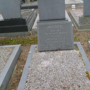 MULDER Helena S.H. nee VAN DYK ?-?
